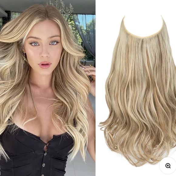 ThatHair - 16” Wavy Hair Extensions - Bahama Beige - Picture 3 of 4